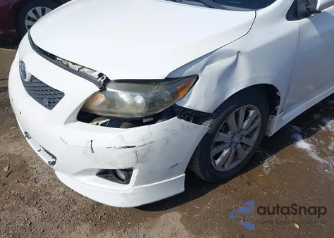 2009 Toyota Corolla S from USA, damaged, VIN 2T1BU40E79C171931